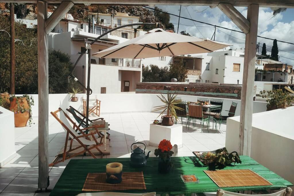 Traditional House Utopia Makri Gialos Pévkoi Extérieur photo