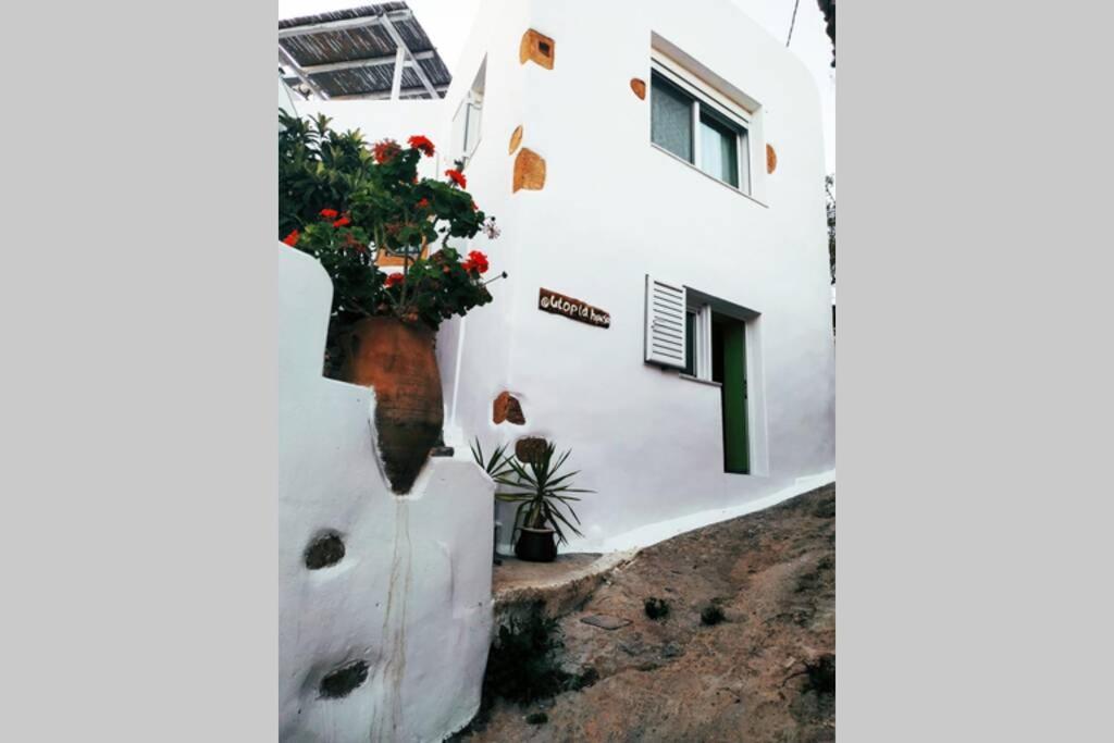 Traditional House Utopia Makri Gialos Pévkoi Extérieur photo